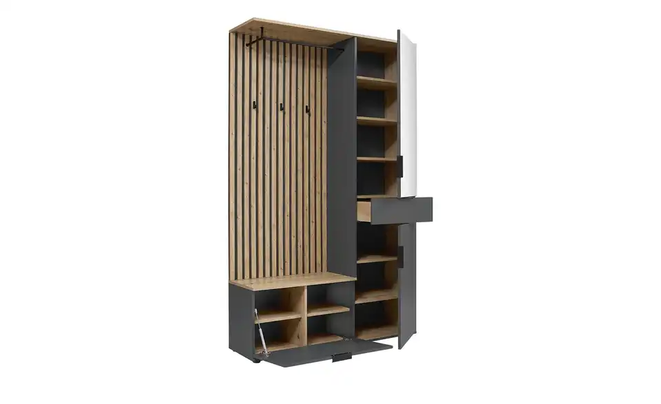 Kompaktgarderobe Rovereto, geöffnet