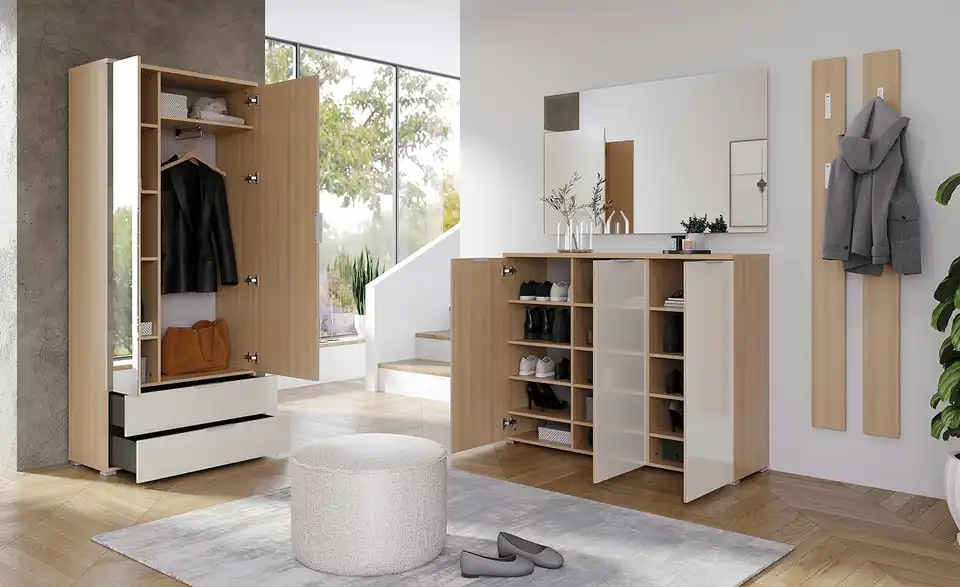 Primo Garderobenschrank Bent, in Wohnsituation