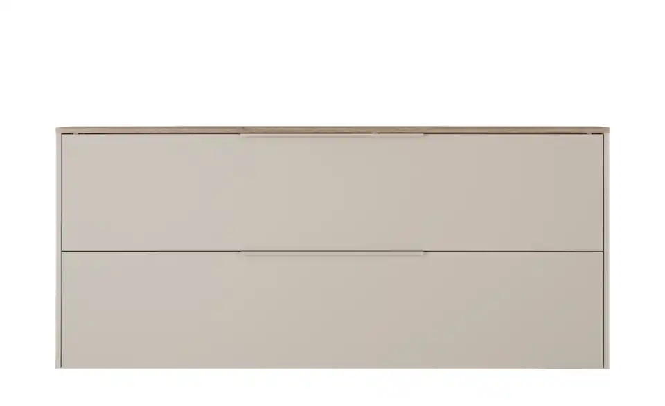 Hängeschuhschrank, Frontansicht