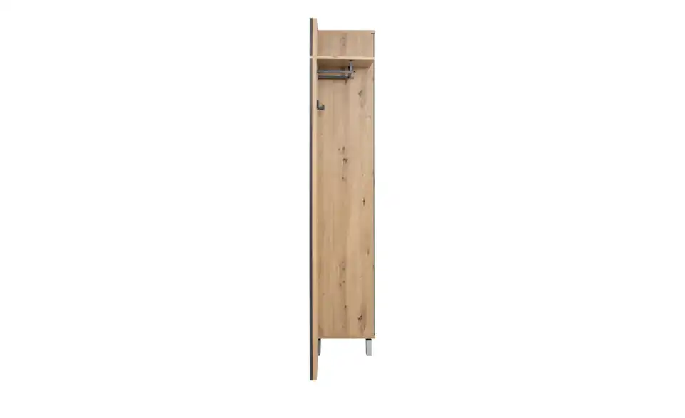 Kompaktgarderobe, Profilansicht