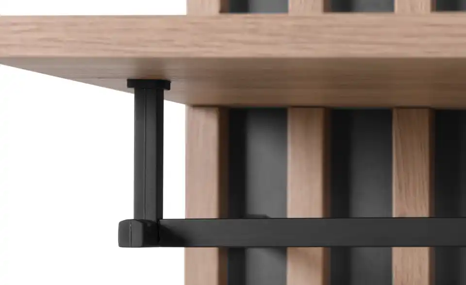 Kompaktgarderobe, Detailansicht