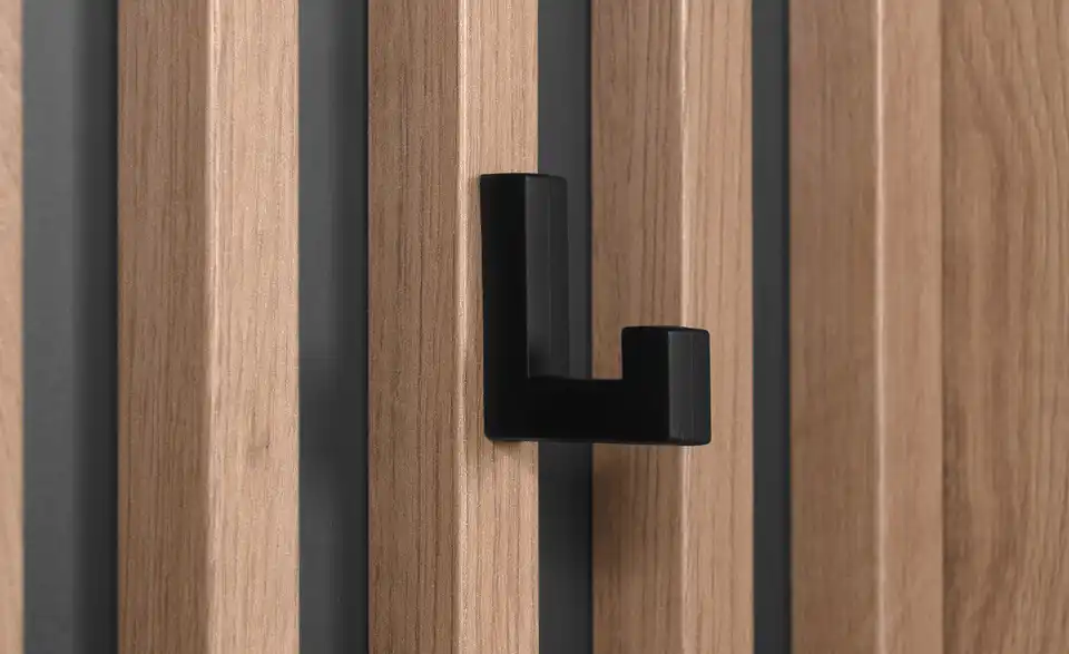 Kompaktgarderobe, Detailansicht