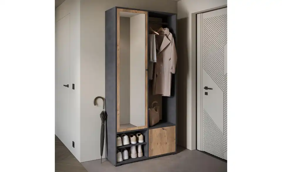 Garderobe, in Wohnsituation
