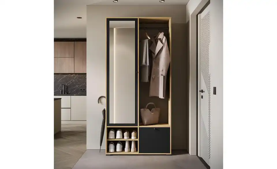 Garderobe, in Wohnsituation