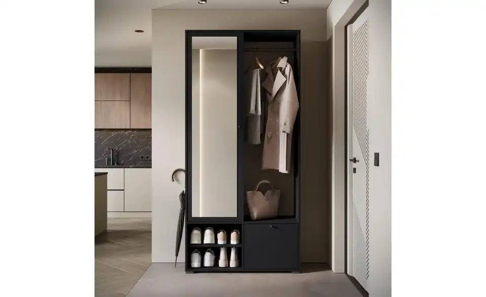 Garderobe, in Wohnsituation