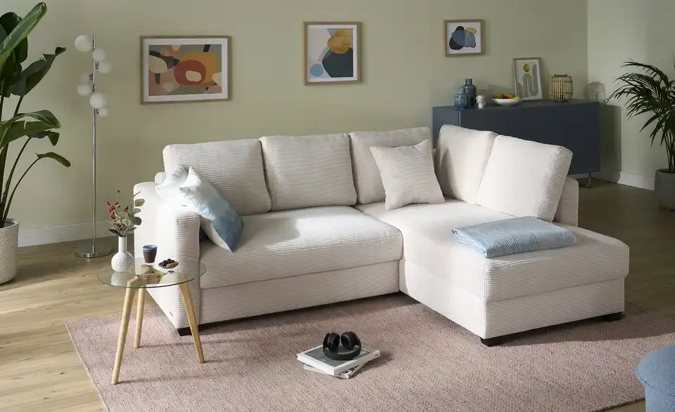 bobb Ecksofa mit Boxspringpolsterung, Perspektive