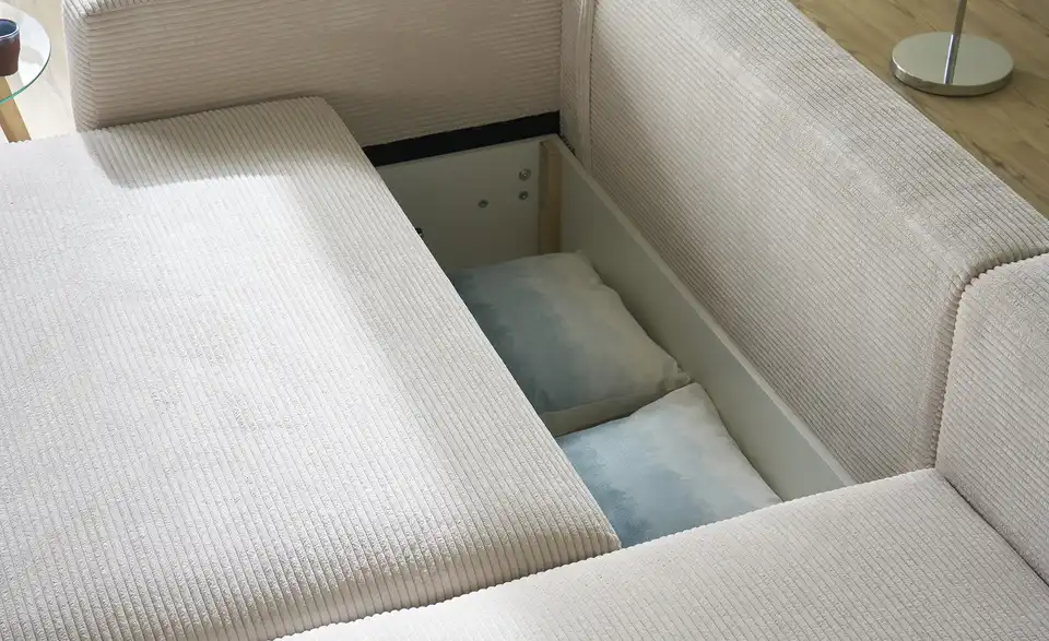 bobb Ecksofa mit Boxspringpolsterung, Detailansicht