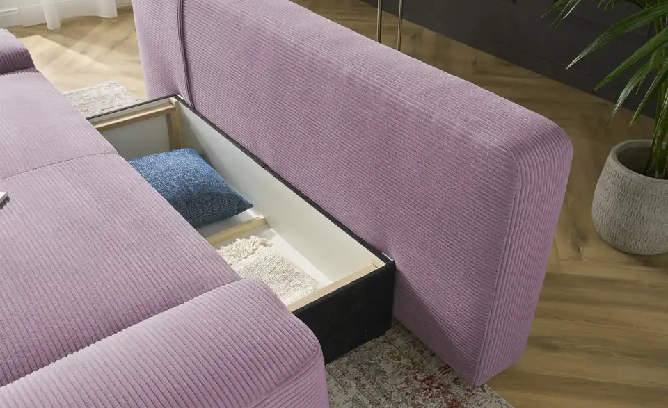 Schlafsofa mit Boxspringpolsterung Viannie de Luxe, Detailansicht