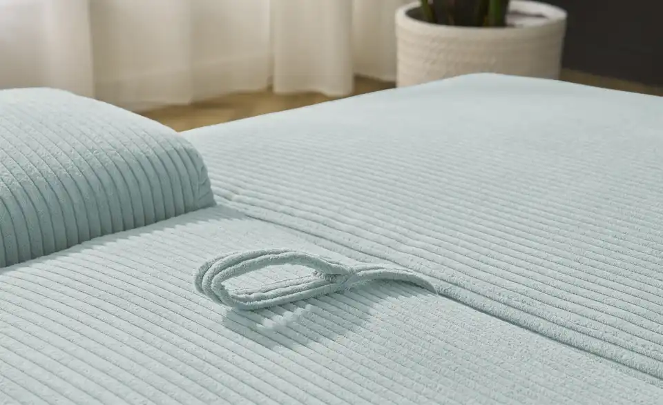 Schlafsofa mit Boxspringpolsterung Viannie de Luxe, Detailansicht