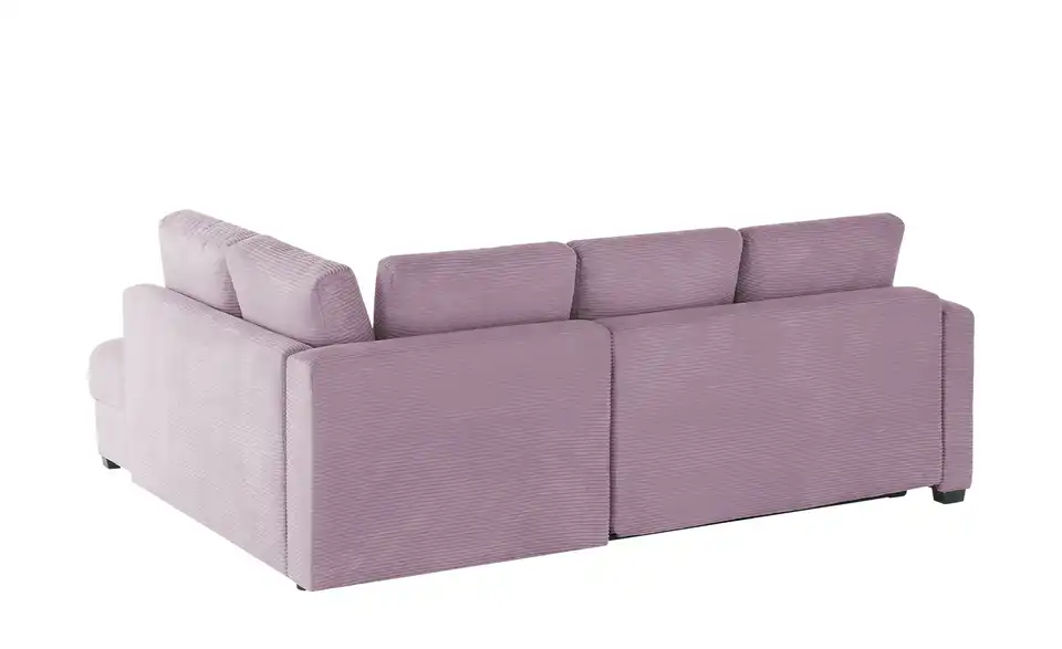 Ecksofa mit Boxspringpolsterung, Rückansicht