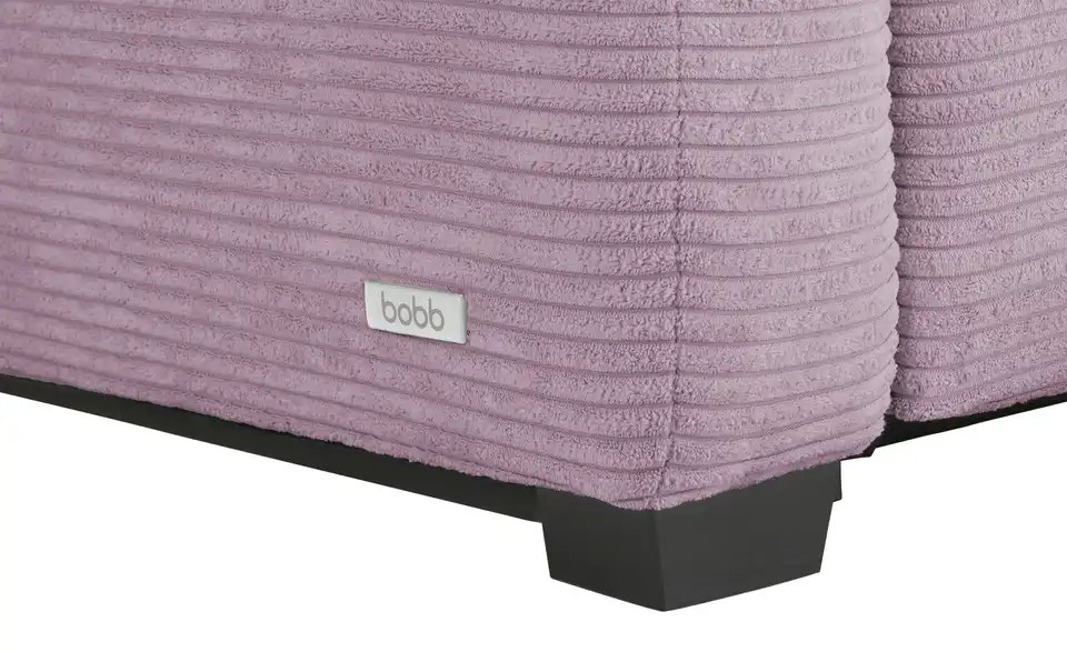 Ecksofa mit Boxspringpolsterung, Detailansicht