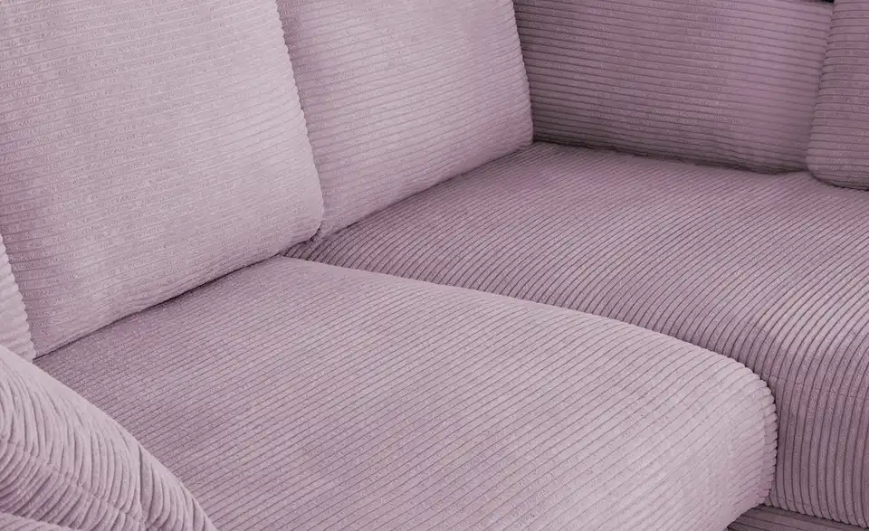 Ecksofa mit Boxspringpolsterung, Detailansicht