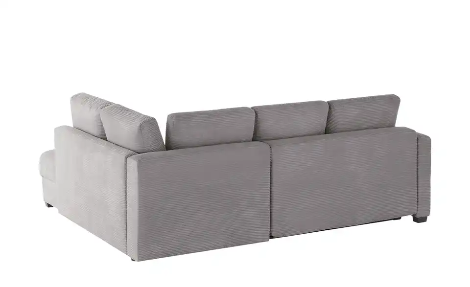 Ecksofa mit Boxspringpolsterung, Rückansicht