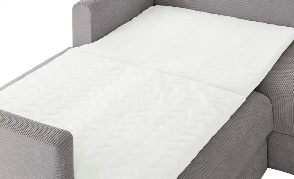 Ecksofa mit Boxspringpolsterung, Detailansicht