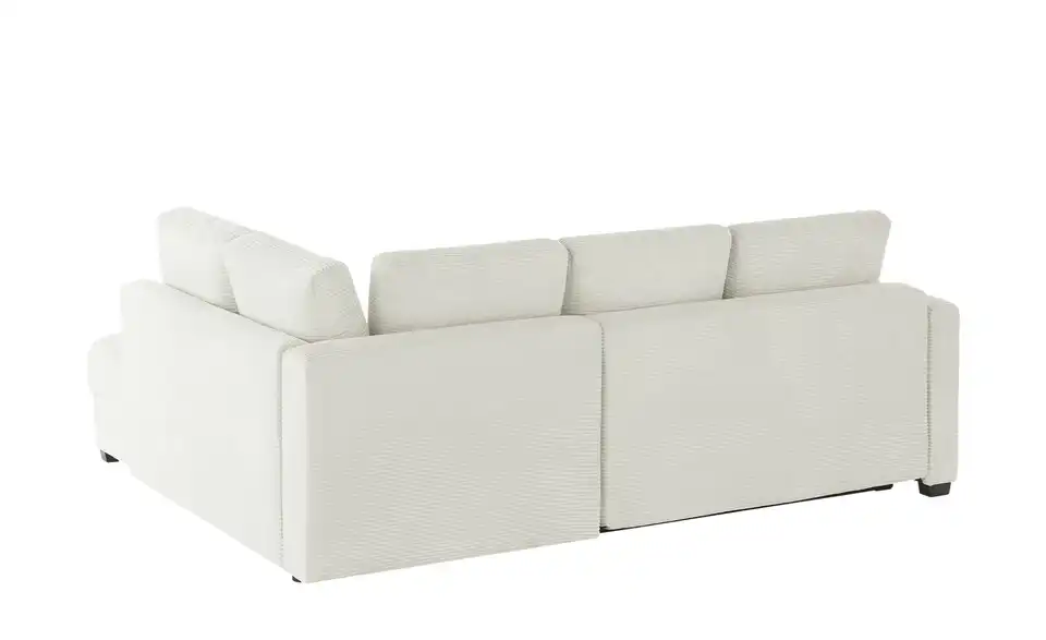 Ecksofa mit Boxspringpolsterung, Rückansicht