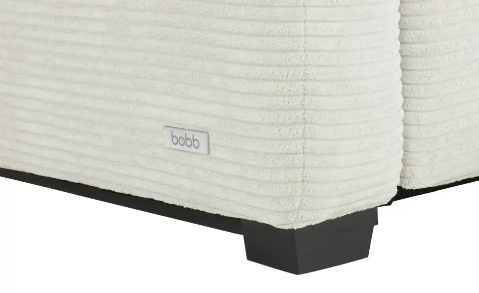 Ecksofa mit Boxspringpolsterung, Detailansicht