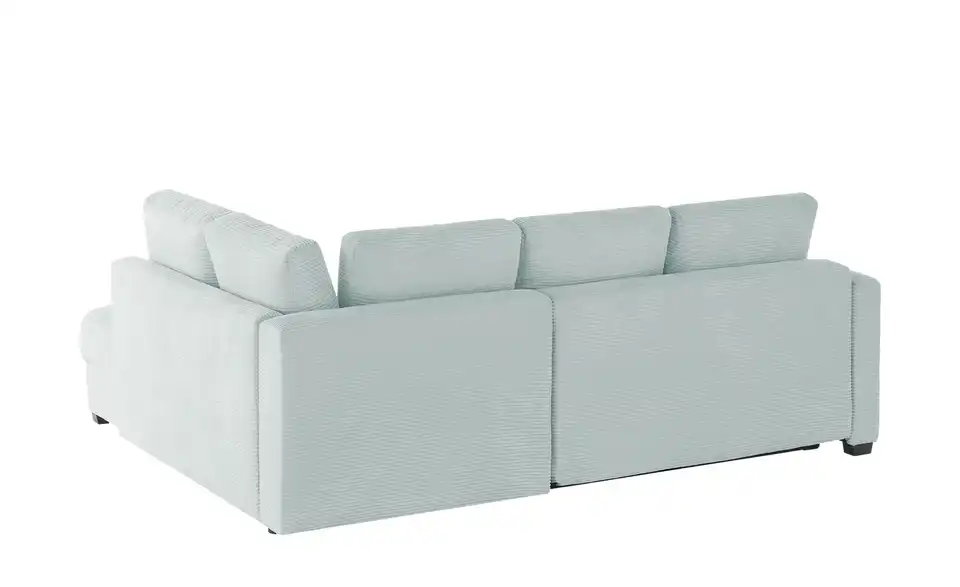 Ecksofa mit Boxspringpolsterung, Rückansicht