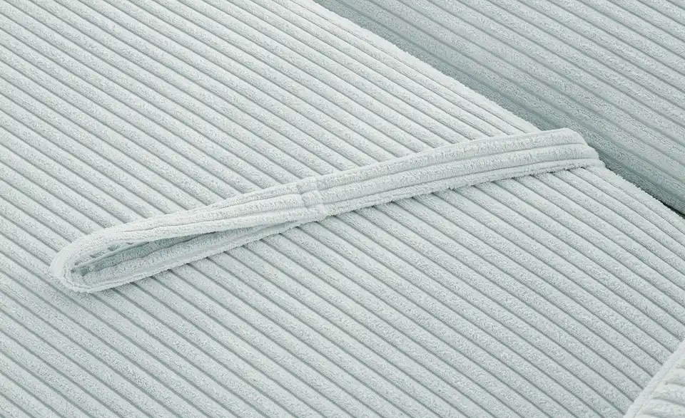 Ecksofa mit Boxspringpolsterung, Detailansicht