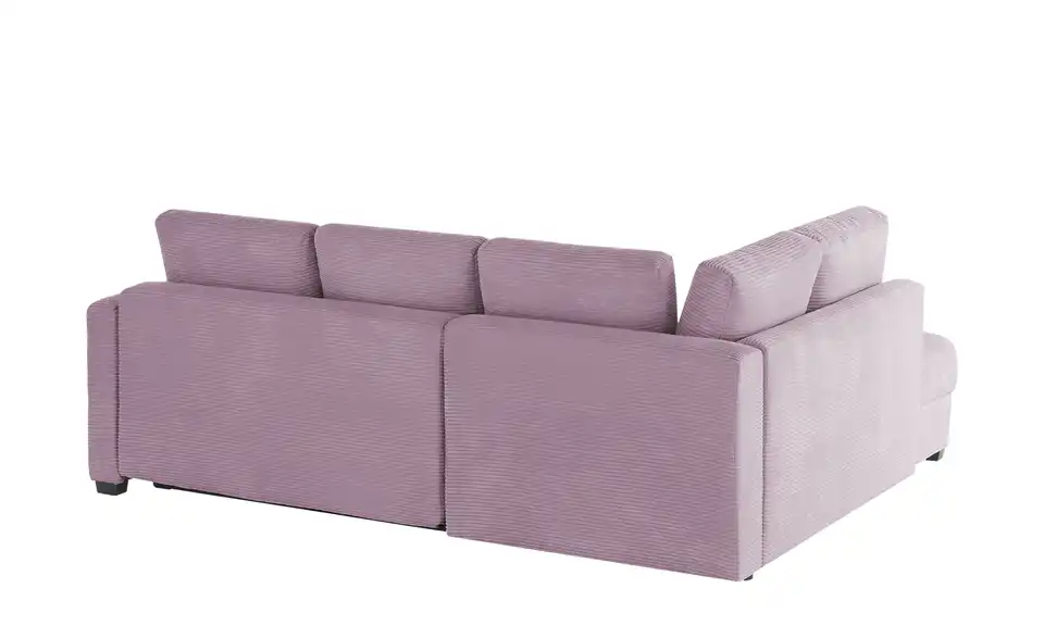 Ecksofa mit Boxspringpolsterung, Rückansicht