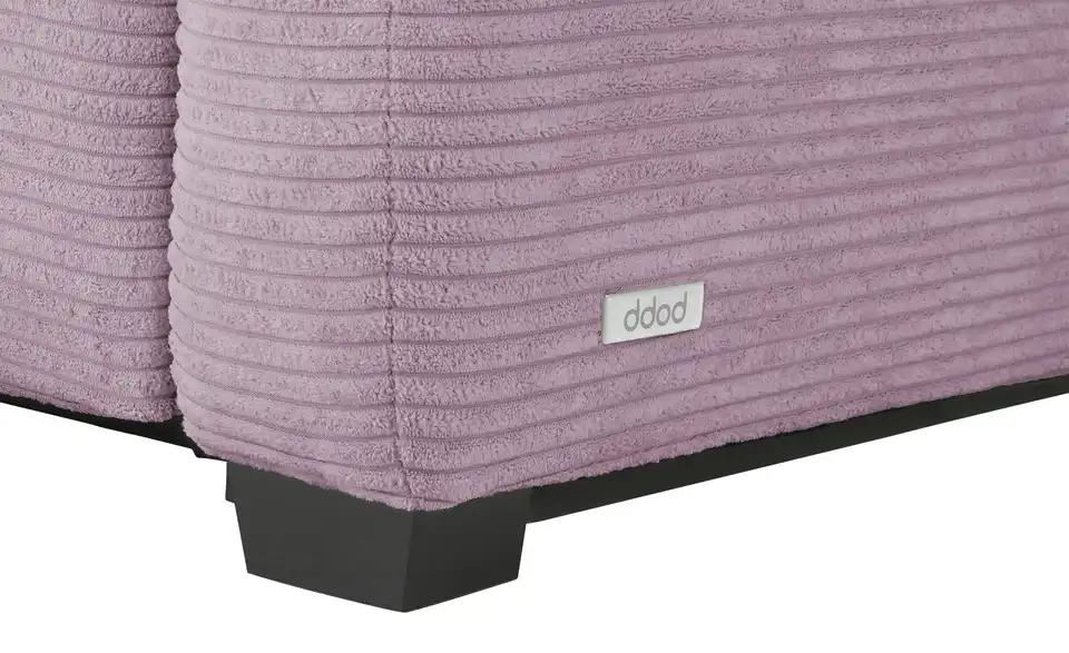 Ecksofa mit Boxspringpolsterung, Detailansicht