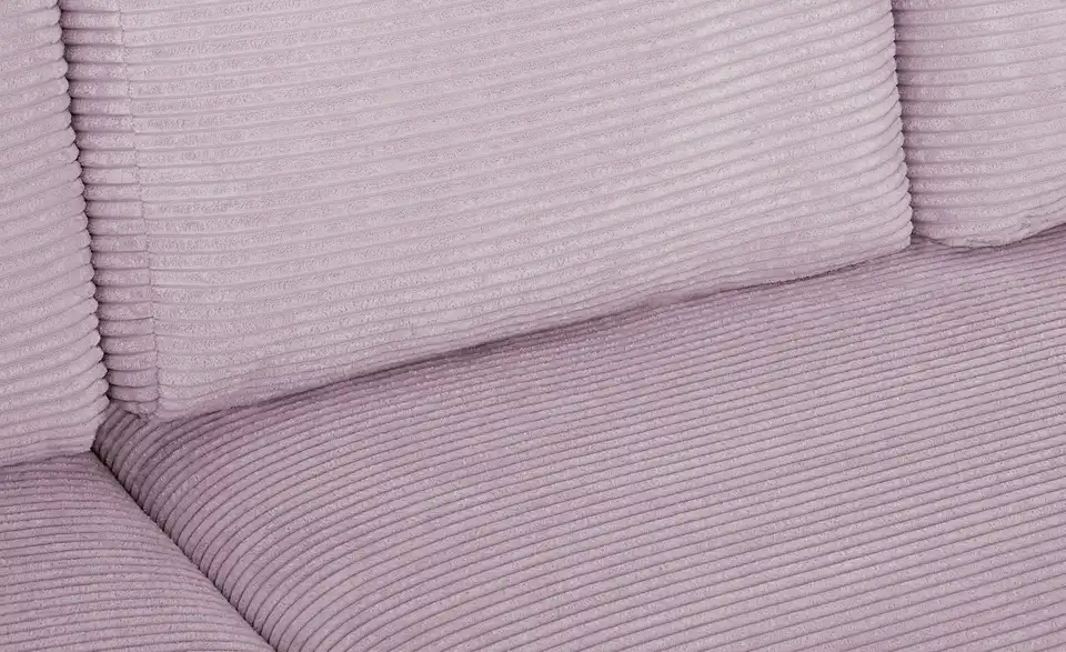 Ecksofa mit Boxspringpolsterung, Detailansicht