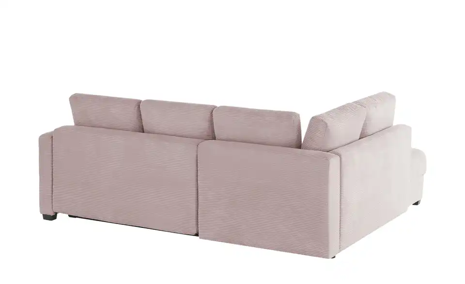 Ecksofa mit Boxspringpolsterung, Rückansicht