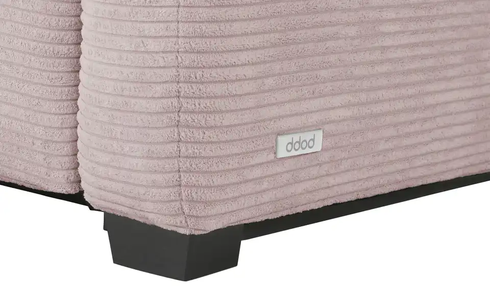 Ecksofa mit Boxspringpolsterung, Detailansicht