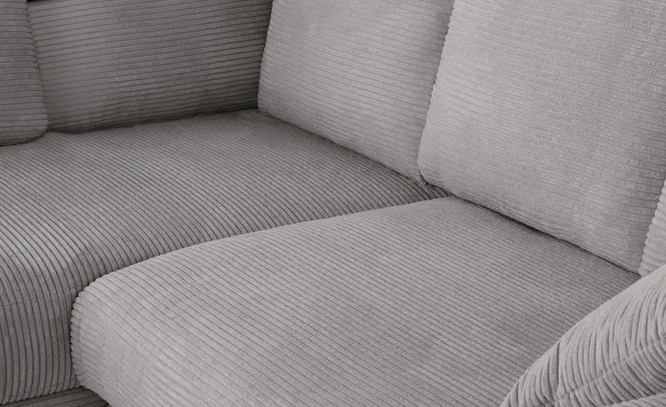 Ecksofa mit Boxspringpolsterung, Detailansicht