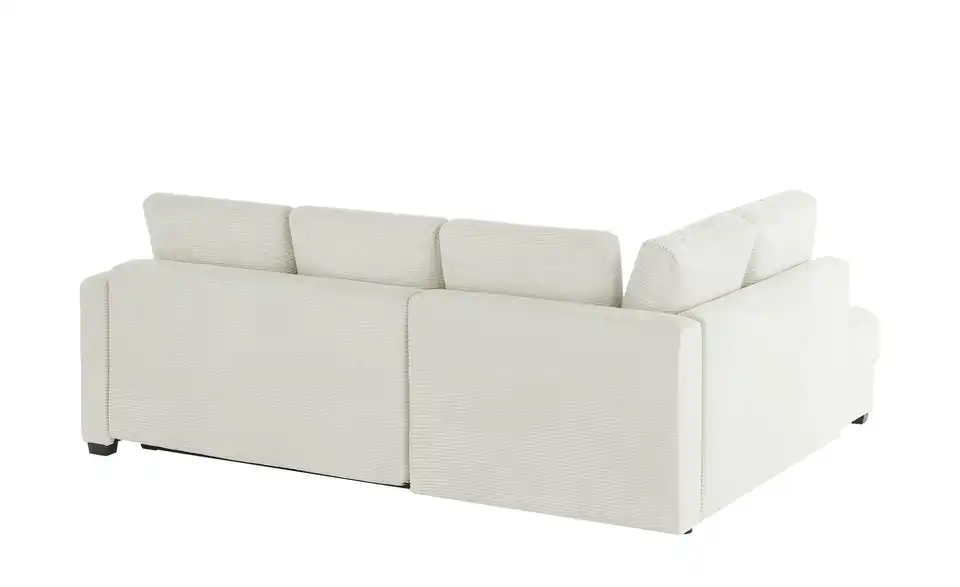 Ecksofa mit Boxspringpolsterung, Rückansicht