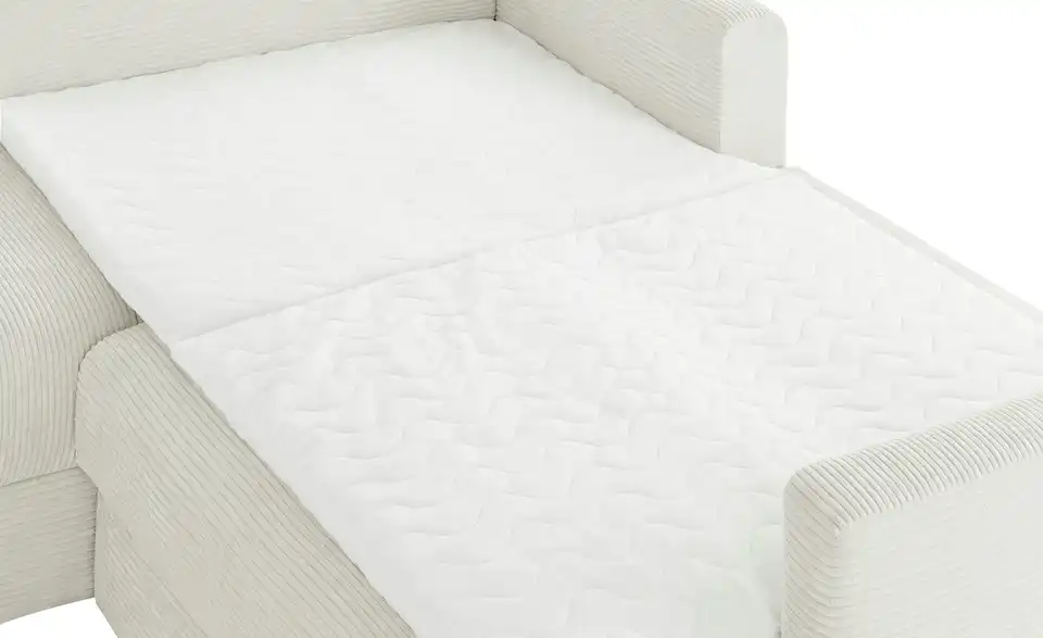 Ecksofa mit Boxspringpolsterung, Detailansicht