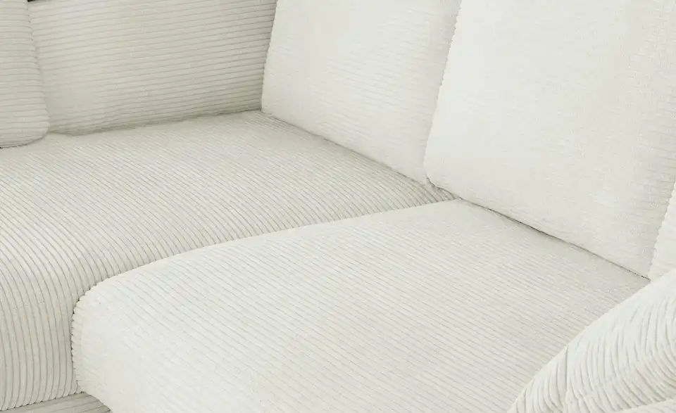 Ecksofa mit Boxspringpolsterung, Detailansicht