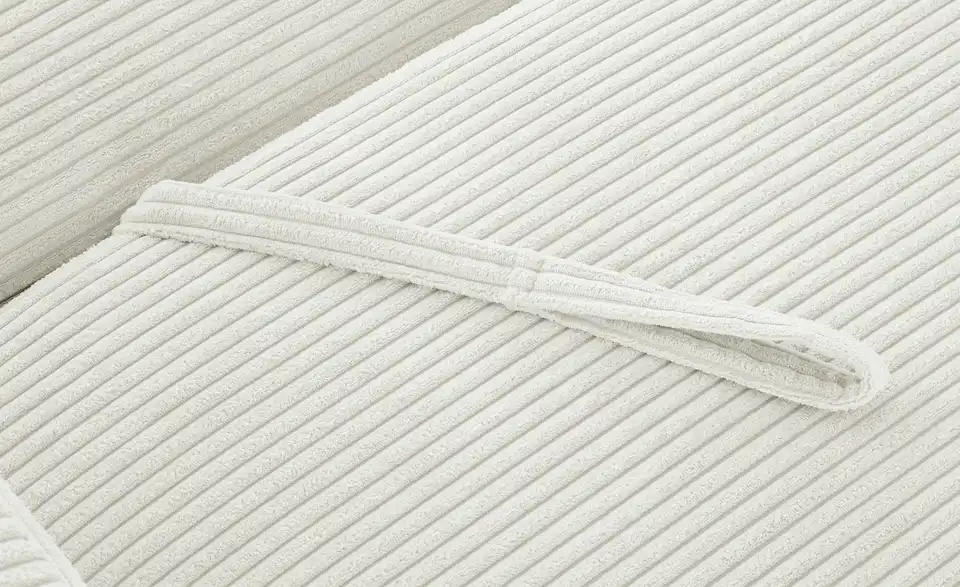 Ecksofa mit Boxspringpolsterung, Detailansicht