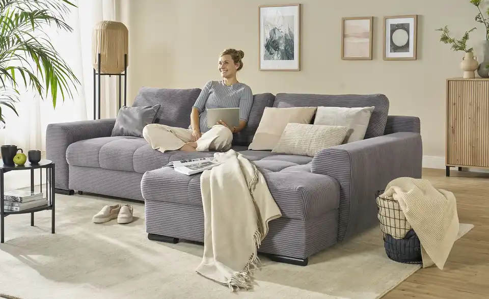 bobb Ecksofa Soumia, in Wohnsituation