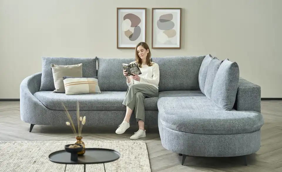 smart Ecksofa, Frontansicht