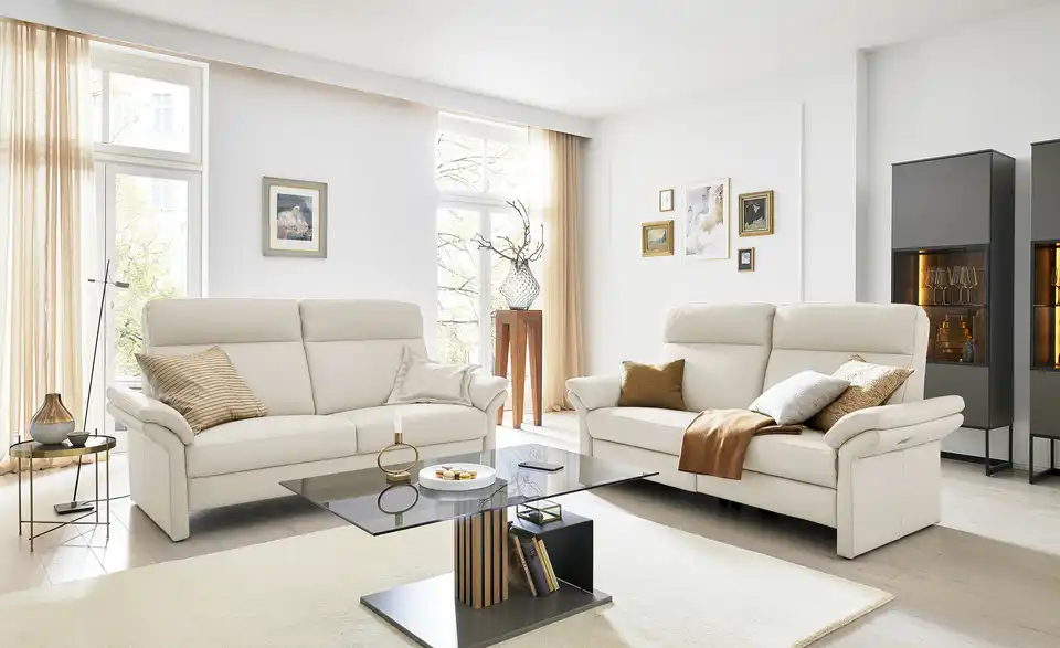 Wohnwert Einzelsofa Mayla Leder, in Wohnsituation