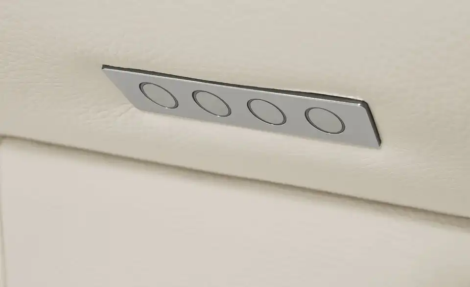 Wohnwert Einzelsofa Mayla Leder, Detailansicht