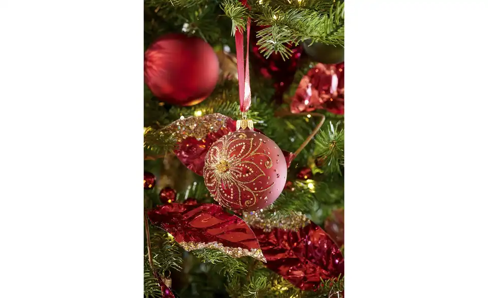 Weihnachtskugeln, 16er Set, in Wohnsituation