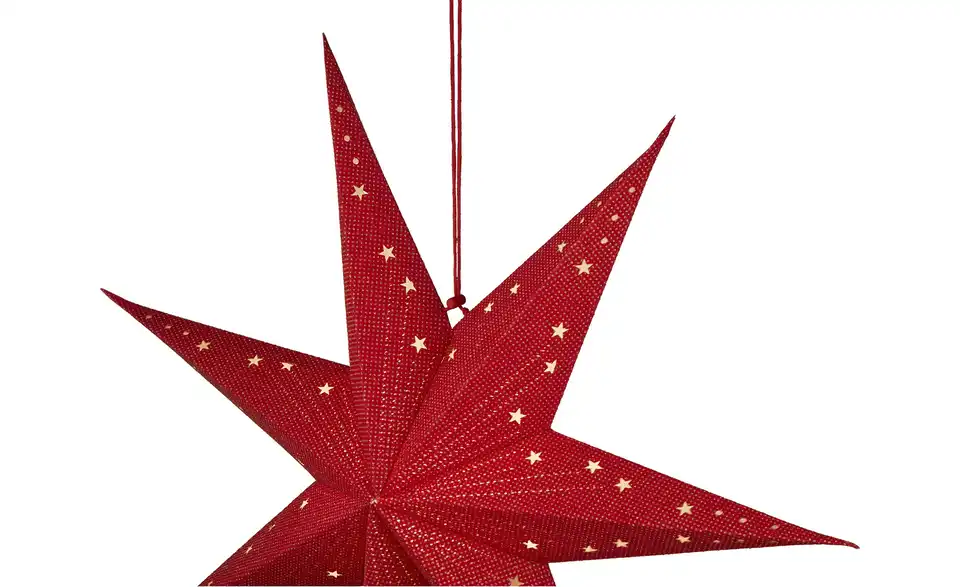HOME STORY Weihnachtsstern Hänger, Detailansicht