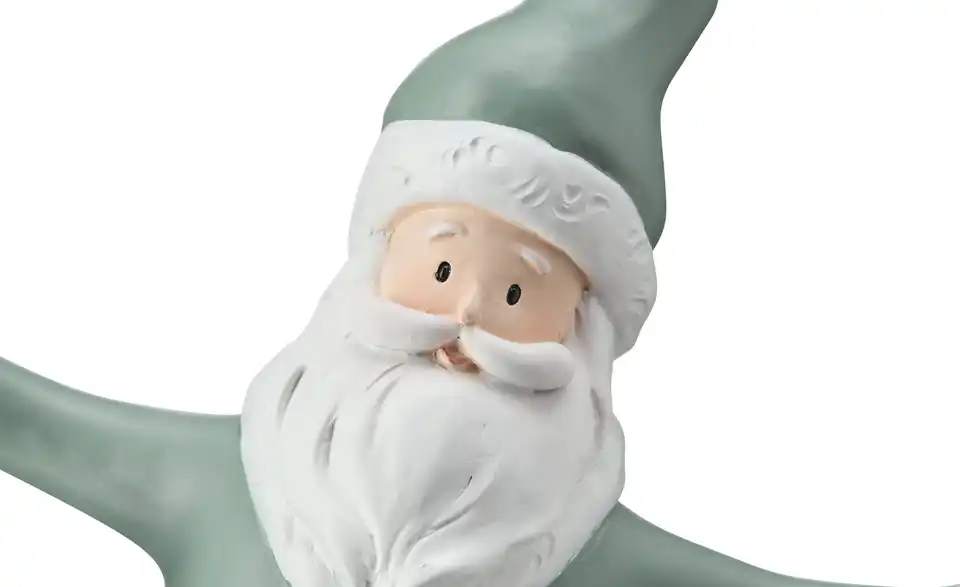 HOME STORY Deko Figur Weihnachtsmann, Detailansicht