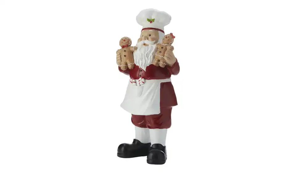 HOME STORY Dekofigur Santa mit Lebkuchen, Perspektive