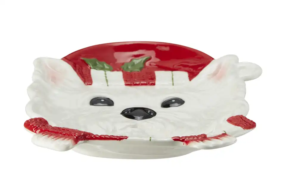 HOME STORY Servierplatte Hund, Frontansicht