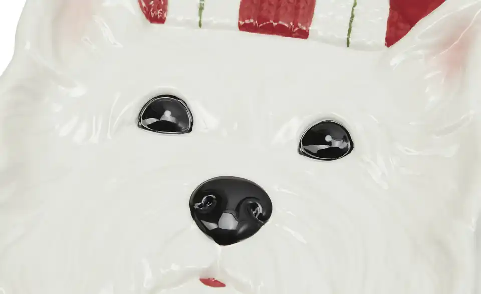 HOME STORY Servierplatte Hund, Detailansicht