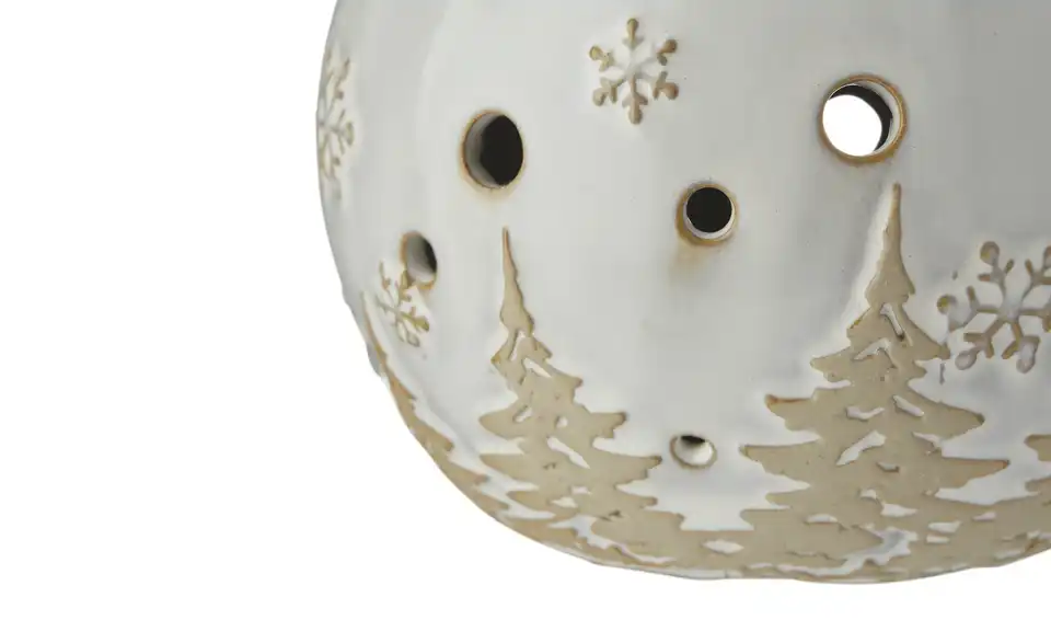 HOME STORY LED Kugel im Weihnachtsdesign, Detailansicht