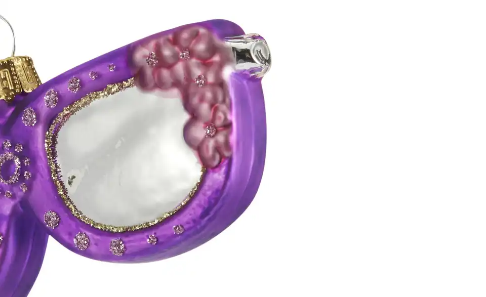 HOME STORY Weihnachtsbaumschmuck Brille, Perspektive