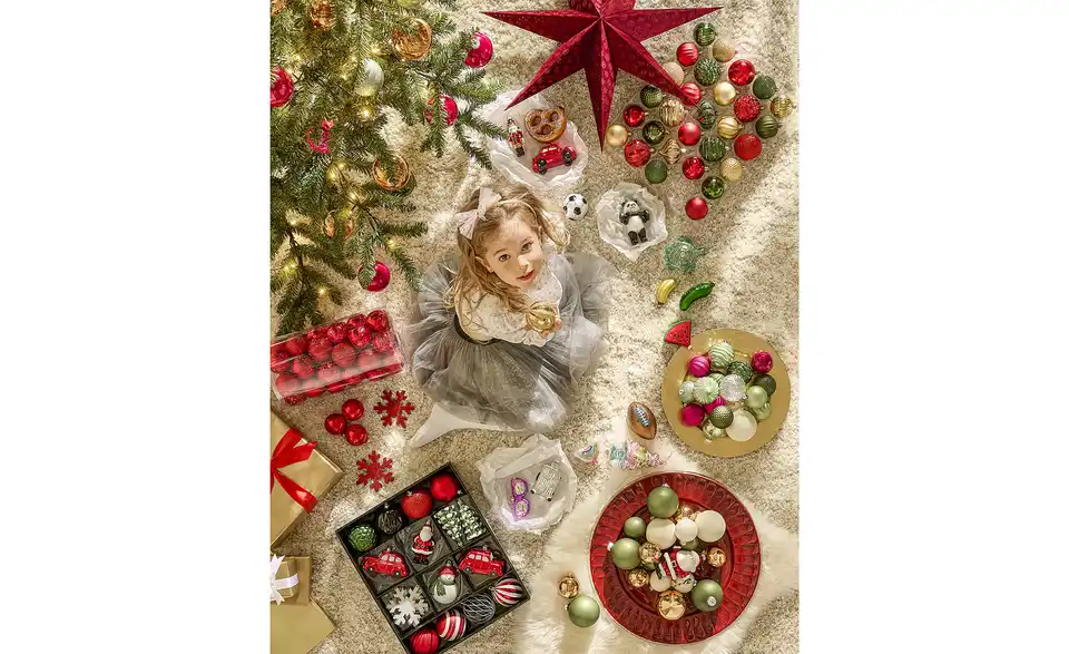 HOME STORY Weihnachtsbaumschmuck Gurke, in Wohnsituation