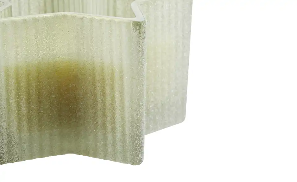 HOME STORY Duftkerze im Glas Stern, Detailansicht