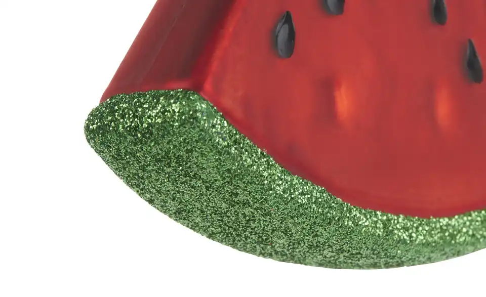 HOME STORY Weihnachtsbaumschmuck Melone, Detailansicht