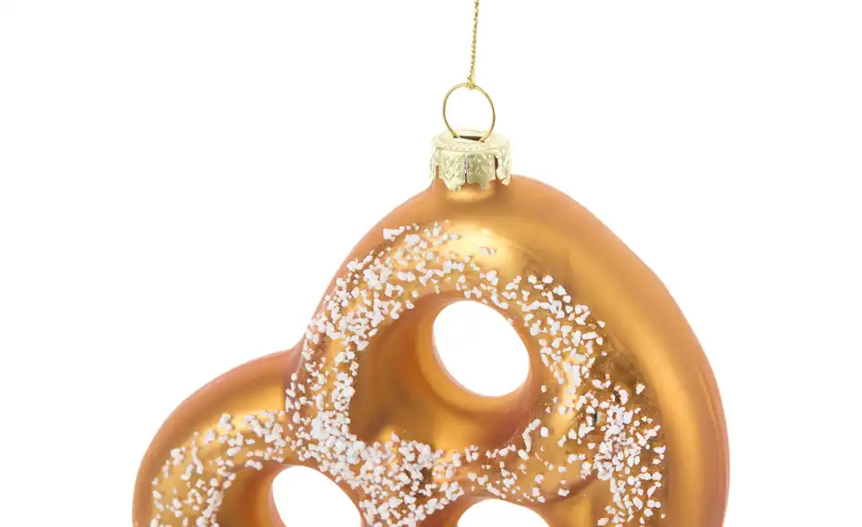 HOME STORY Weihnachtsbaumschmuck Brezel, Detailansicht