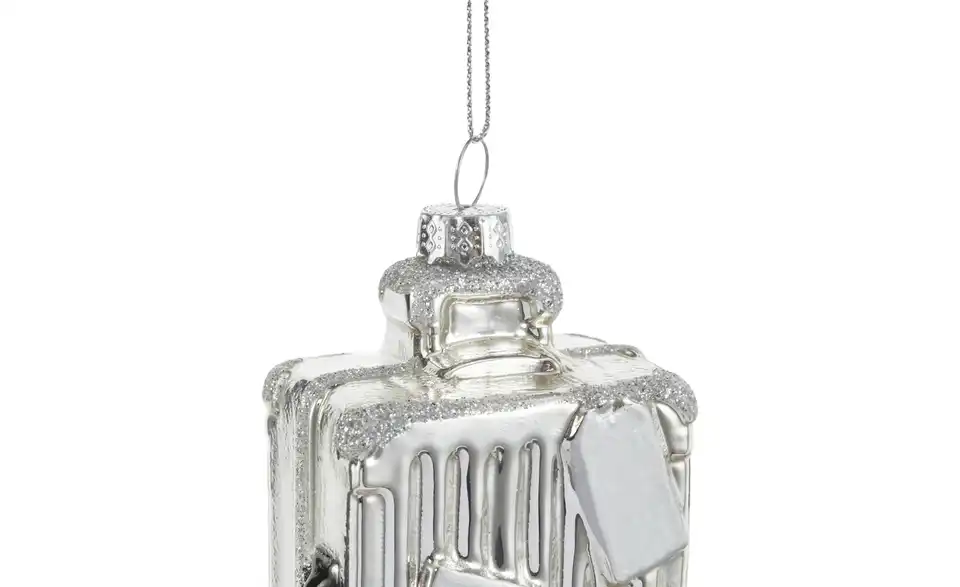 HOME STORY Weihnachtsbaumschmuck Koffer, Detailansicht