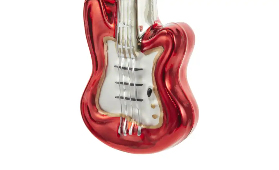 HOME STORY Weihnachtsbaumschmuck Gitarre, Detailansicht